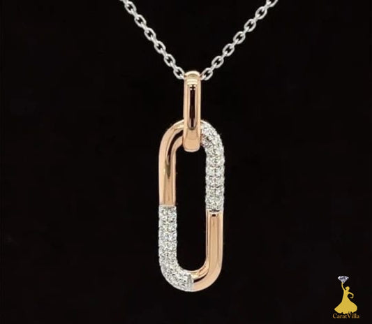 Modern Elegance Diamond Pendant