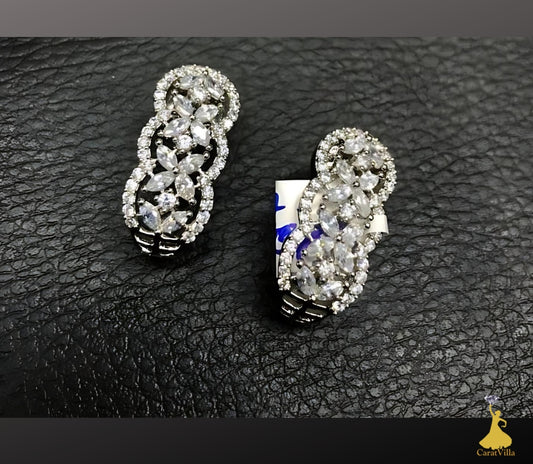 Verdant Charm Diamond Earrings